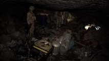 Tendürek’te PKK’nın 9 odalı mağarası ve cephaneliği bulundu
