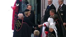 Queen's funeral: Liz Truss arrives at Westminster Abbey