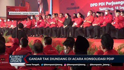 Ganjar Tak Diundang Di Acara Konsolidasi PDIP, Ini Alasannya
