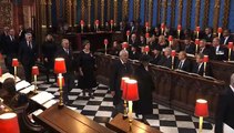 Los exprimeros ministros británicos desfilan en Westminster