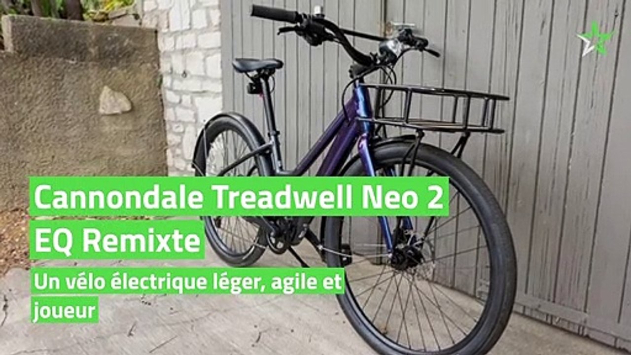 Test Cannondale Treadwell Neo 2 EQ Remixte : un vélo électrique léger, agile et joueur