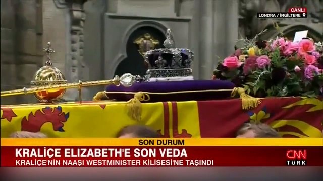 Kraliçe son yolculuğuna uğurlanıyor