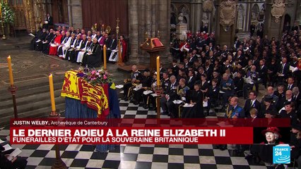 Funérailles d'Elizabeth II : le chef de l'église anglicane salue la vie de la souveraine