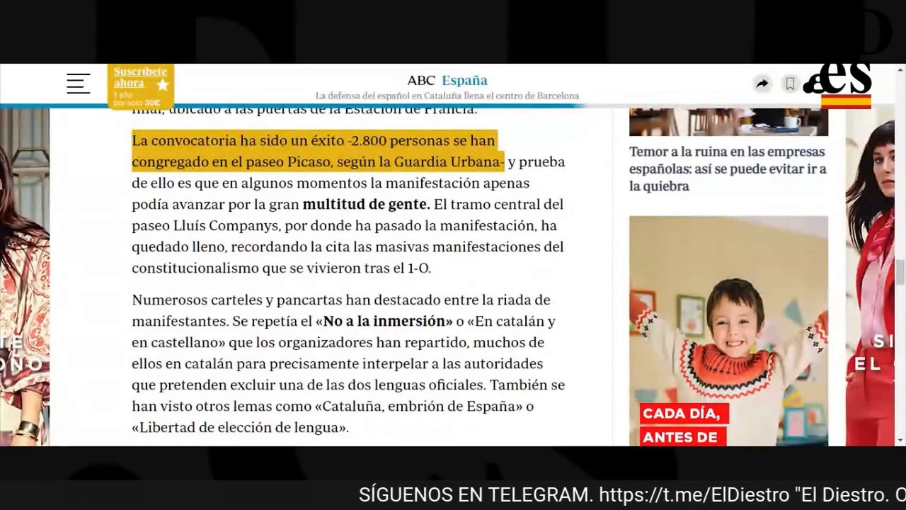 Manifestación Royuela, cuando no se quiere hablar de algo...