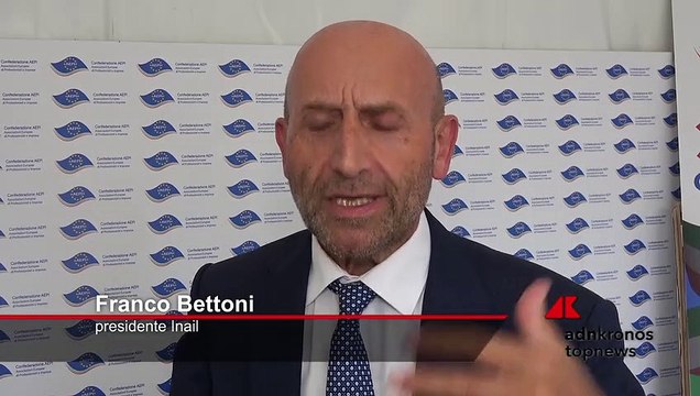 Bettoni (Inail): Serve cultura della sicurezza per tutti, da scuola a imprese e istituzioni
