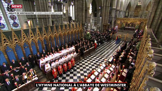 Obsèques de la Reine: La cérémonie s'est terminée avec God Save The King chanté par toute l'abbaye de Westminster - Regardez