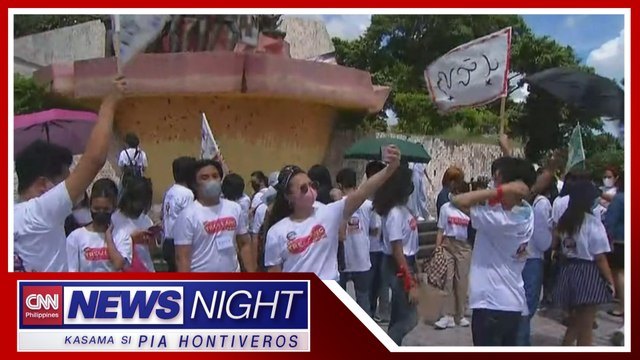 Ilang grupo maagang ginunita ang anibersaryo ng martial law
