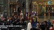 Juan Carlos I de risas en el funeral de Isabel II ante la fulminante mirada de la Reina Letizia
