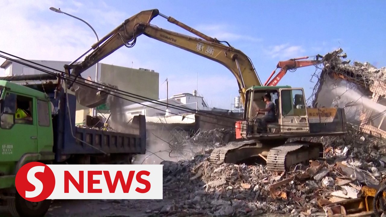 Cleanup work begun in quake-hit Hualien county