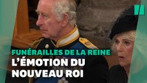 L'émotion de Charles III lors du « God Save the King » qui a clôturé les funérailles