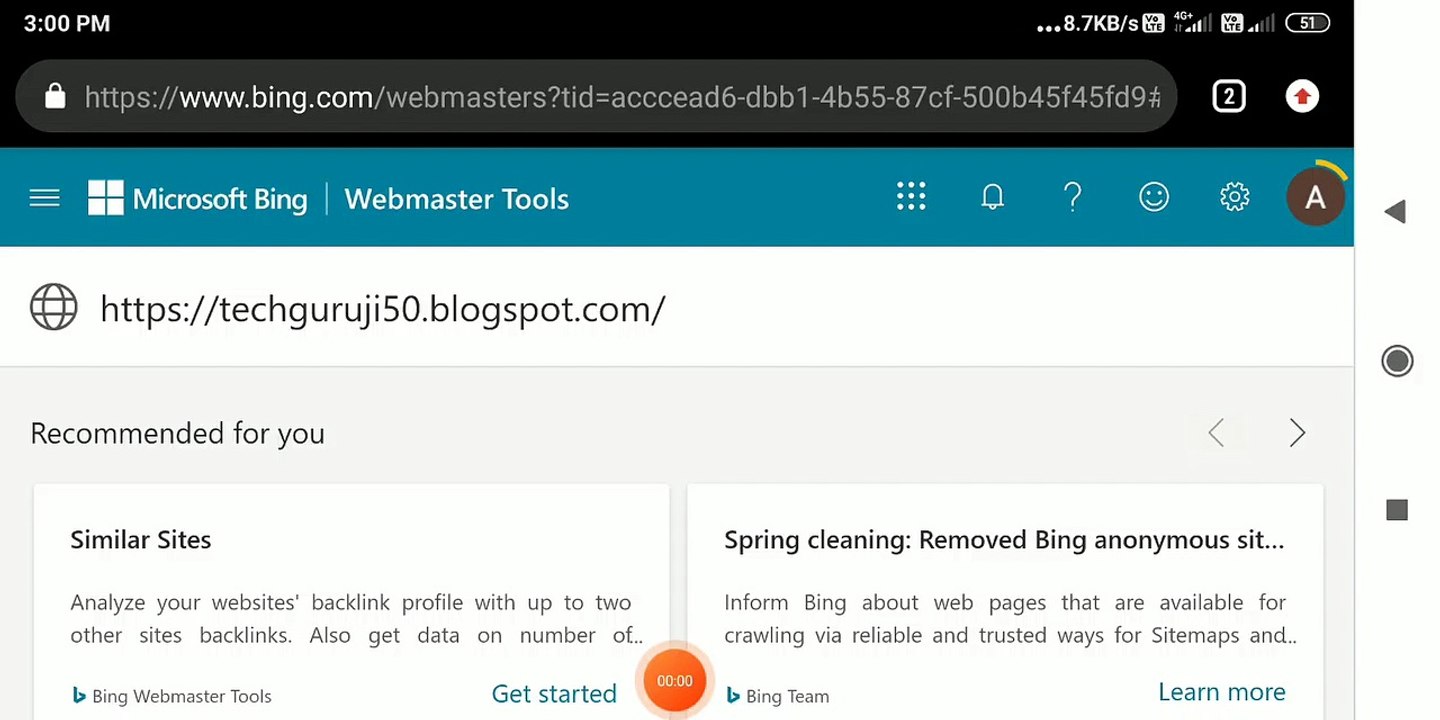 Bing webmaster ka profile page submit kaise kare  2022 ?  22