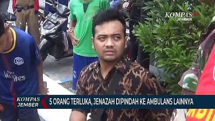 Ambulans Jenazah Tabrakan Dengan Bus Penumpang, 5 Orang Terluka