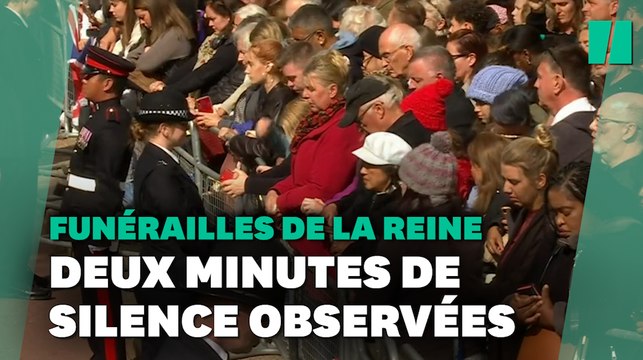 Funérailles d'Elizabeth II: le Royaume-Uni observe deux minutes de silence