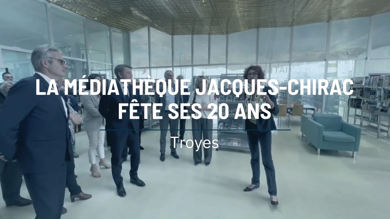 La médiathèque Jacques-Chirac fête ses 20 ans
