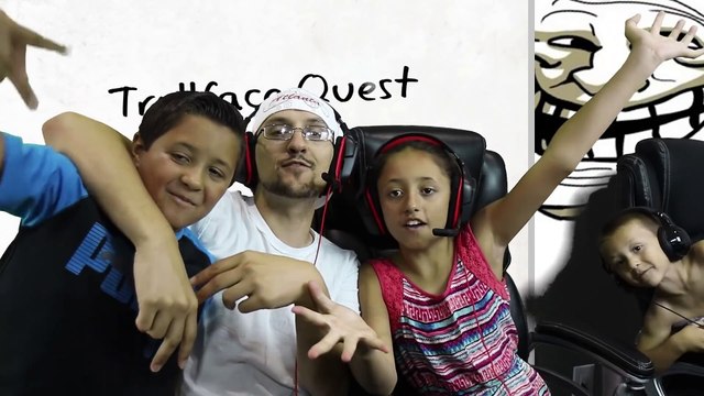TROLLFACE QUEST + RUN 3 w_ FGTEEV Family! (Weird Riddles & Pranks & Vlog Gameplay)