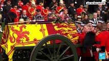 Funérailles d'Elizabeth II : le cortège funéraire prend la direction de Windsor