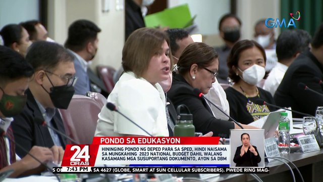 DepEd, nilinaw na humingi sila ng pondo para sa Special Education pero hindi ito naisama sa mungkahing 2023 National Budget | 24 Oras