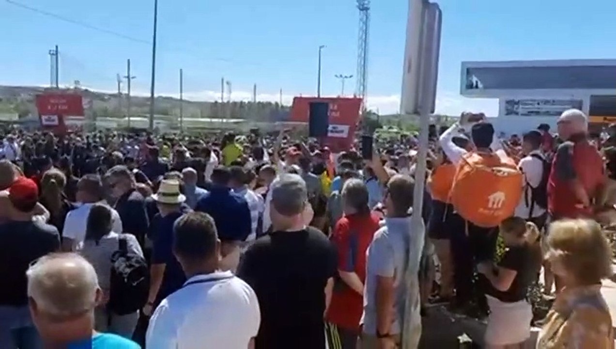 Minuto de silencio en la Vuelta