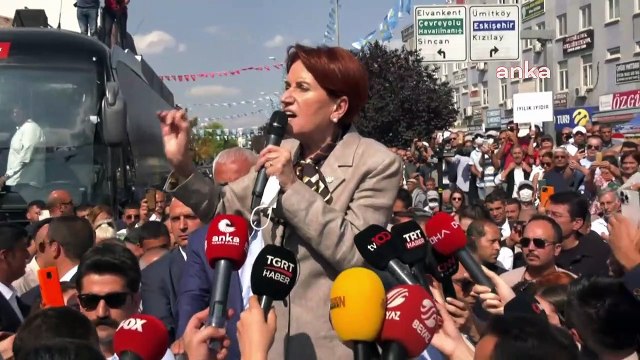 İYİ Parti lideri Meral Akşener: Bizi Kürtlerle düşman edemeyecekler