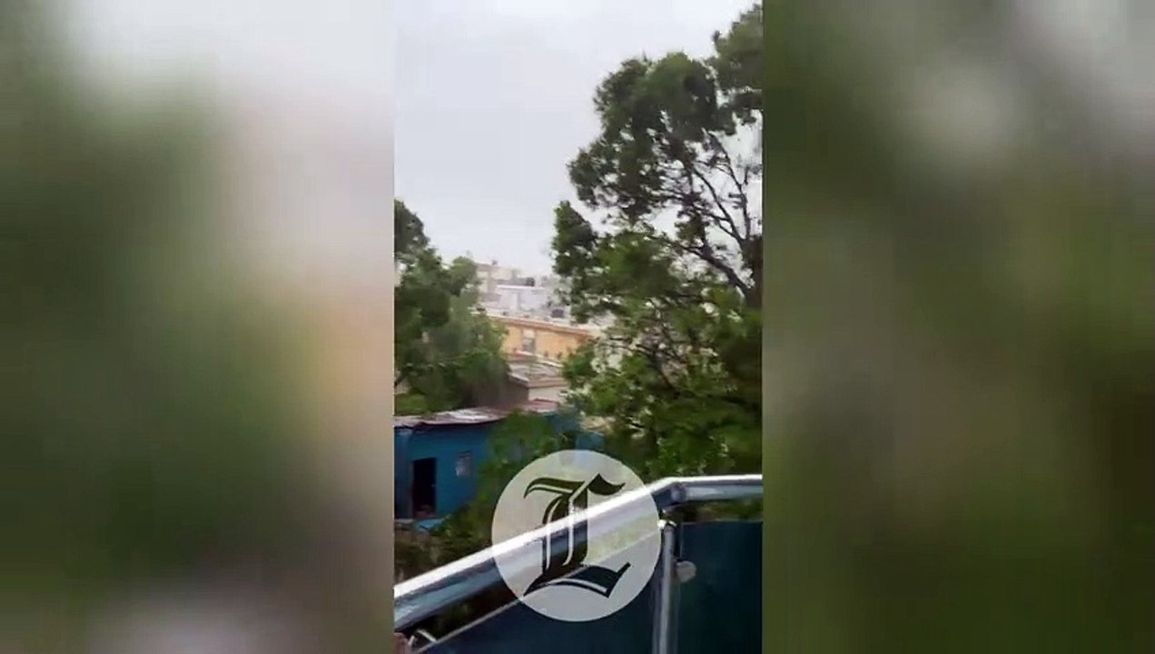 Fiona impactando a República Dominicana por La Altagracia; se desplaza más lento y con vientos de 140 kph