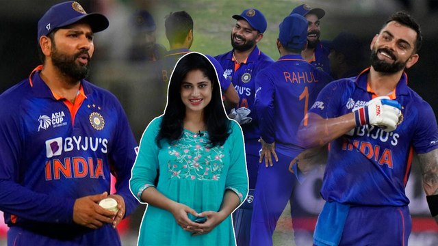 ರೋಹಿತ್ ಶರ್ಮಾ ಆಟಗಾರರಿಗೆ ಧೈರ್ಯ ತುಂಬುವಾಗ ವಿರಾಟ್ ಕೊಹ್ಲಿ‌ ಬಗ್ಗೆ ಏನ್ ಹೇಳಿದ್ರು...