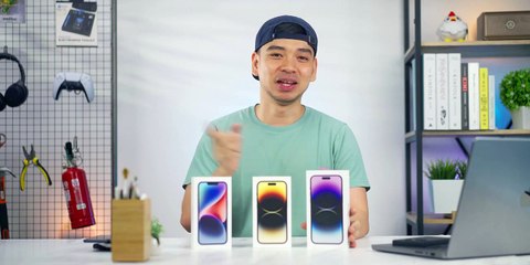 UNBOXING SEMUA JENIS IPHONE 14  + MAININ FITUR DYNAMIC ISLAND