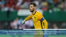 Bleus - Hugo Lloris et Theo Hernandez forfait pour le rassemblement de septembre