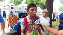 ¡ Dos bolitos heridos ! al enfrentarse a machetazos y botellazos en SPS