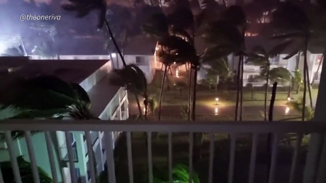 Furacão Fiona chega à República Dominicana