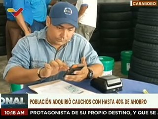 Plan Caucho para el Pueblo benefició a transportistas y particulares en Carabobo