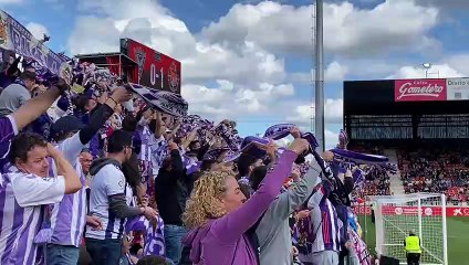 Aficionados del Real Valladolid en Miranda