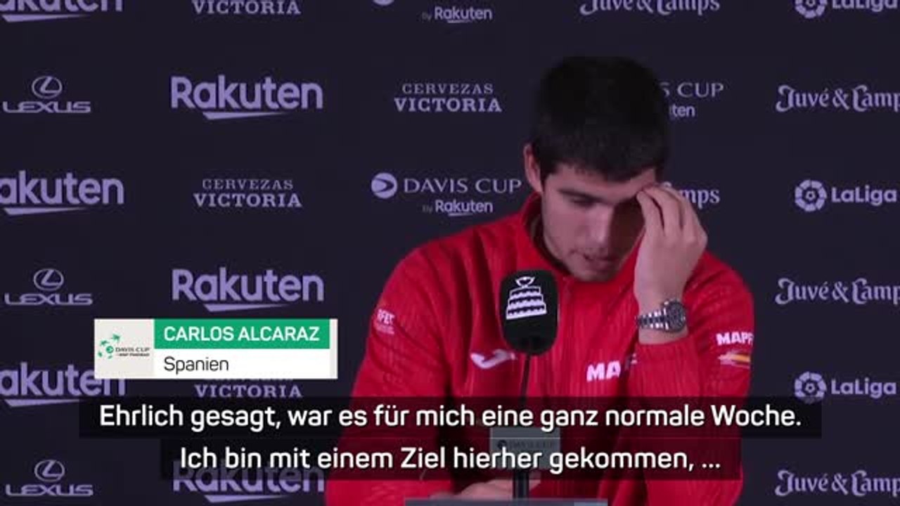 Alcaraz: Als Nummer eins zu spielen ist “einfacher”