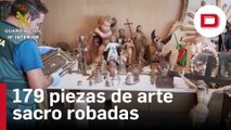 La Guardia Civil consigue recuperar un total de 179 piezas de arte sacro robadas