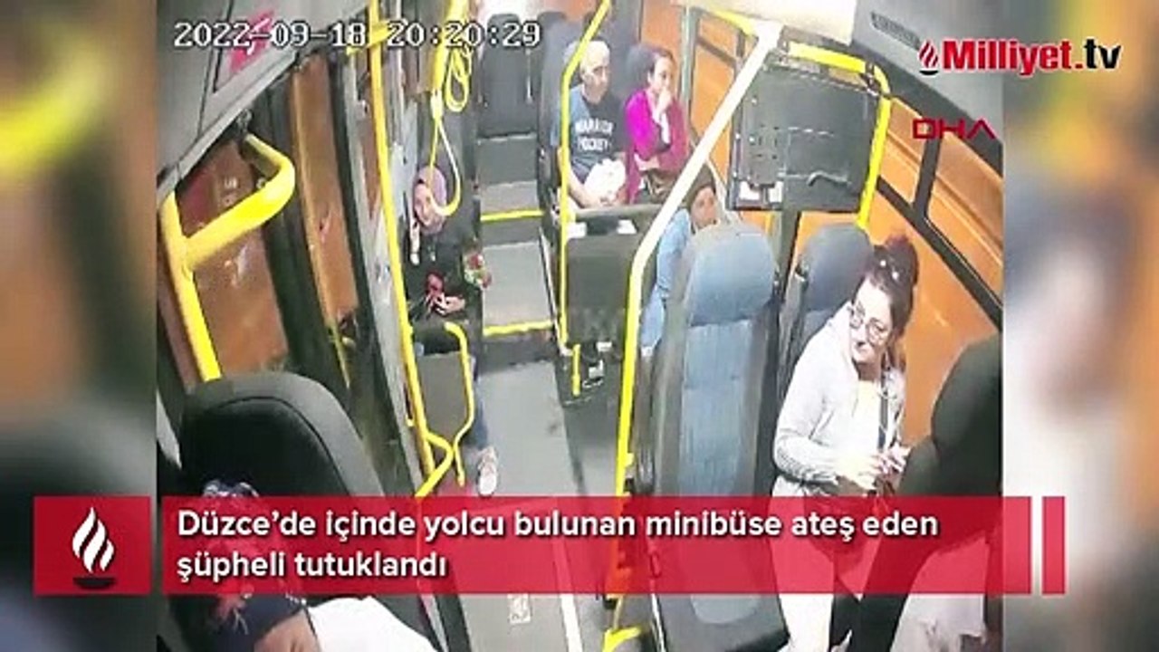 İçinde yolcu bulunan minibüse ateş eden şüpheli tutuklandı