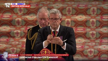 La canne d’Elizabeth II brisée pour symboliser la fin de son règne