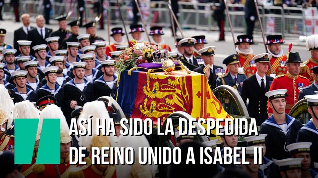 Así ha sido la despedida de Reino Unido a Isabel II