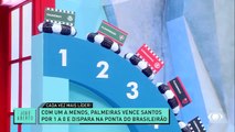 Com Endrick no banco, Palmeiras chega a sete vitórias consecutivas contra o Santos 19/09/2022 12:59:23