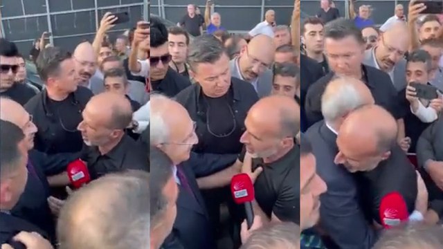 Kılıçdaroğlu, Ben AK Partiliyim size çok hakaret ettim, hakkınızı helal edin' diyen vatandaşa helal olsun diyerek sarıldı