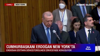 Cumhurbaşkanı Erdoğan: Eğitim altyapımızı güçlendirmenin gayreti içindeyiz