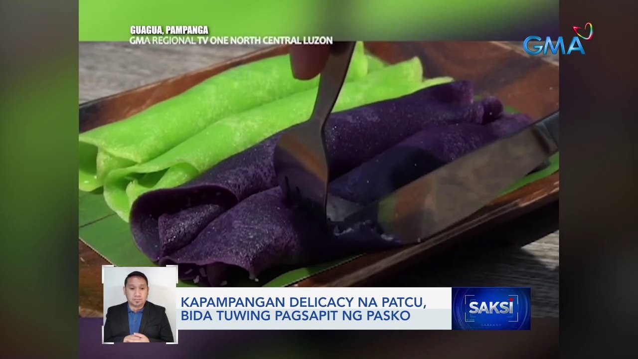 Kapampangan delicacy na patcu, bida tuwing pagsapit ng Pasko| Saksi