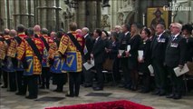 God Save the King sung at the end of Queen Elizabeth IIs funeral service