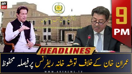 ARY News | Prime Time Headlines | 9 PM | 19th September 2022