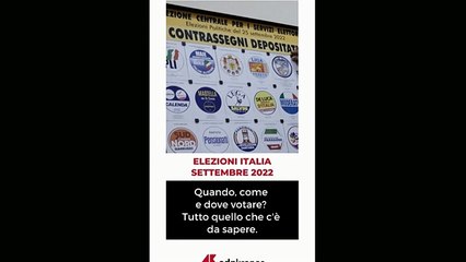 Elezioni 25 settembre 2022: cosa c'è da sapere?