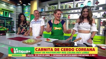 emplatado del plato que preparó Dany de MasterChef