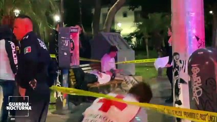 Un motociclista chocó contra una patrulla en la zona Centro de Guadalajara