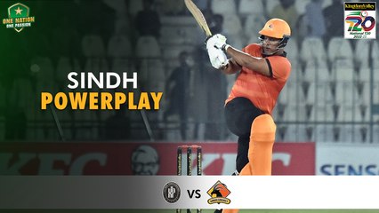 2nd Innings Powerplay | Khyber Pakhtunkhwa vs Sindh | Final Match 33 | National T20 2022 | PCB | MS2T