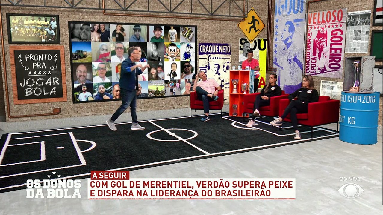 Craque Neto debate evolução do futebol feminino e torce por medalha nas olimpíadas 19/09/2022 14:44:56
