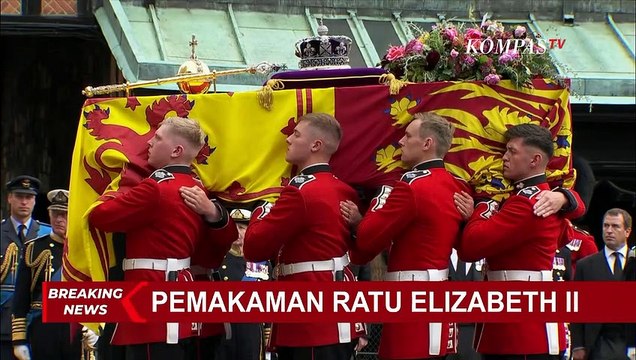 Jenazah Ratu Elizabeth II Tiba di Kapel St George Inggris