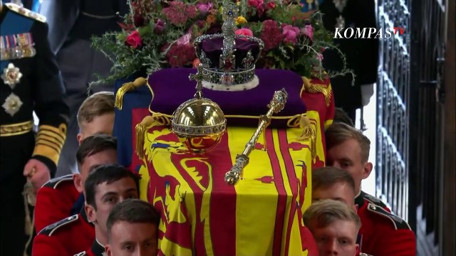 Lagu Kebangsaan Inggris Iringi Pemakaman Ratu Elizabeth II di Kapel St George
