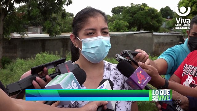 Pobladores del barrio Nueva Nicaragua reciben dosis contra la Covid-19